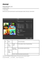 33 Task attributes Double click a task in the print (Page 18 / 72) PrintExp Printer Control & Alignment Software Instruction